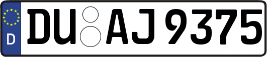 DU-AJ9375