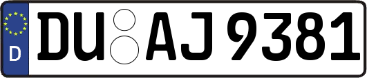 DU-AJ9381