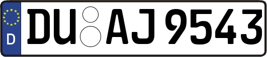 DU-AJ9543