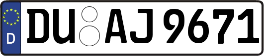 DU-AJ9671