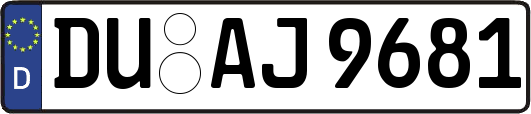 DU-AJ9681