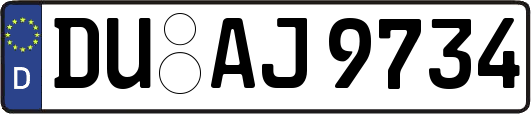 DU-AJ9734