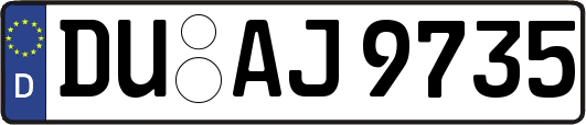 DU-AJ9735