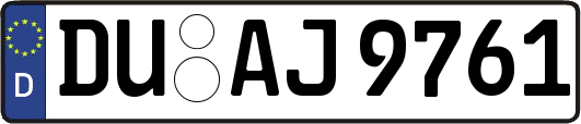 DU-AJ9761