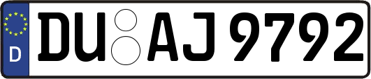 DU-AJ9792