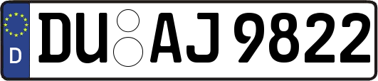 DU-AJ9822
