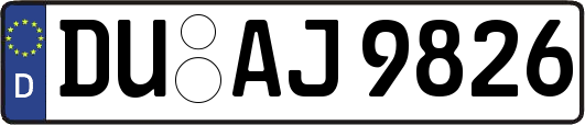 DU-AJ9826