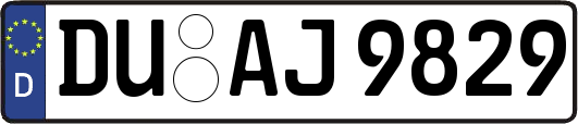 DU-AJ9829