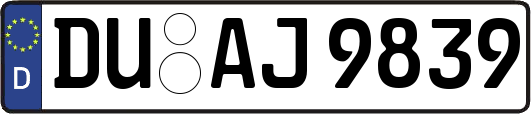 DU-AJ9839