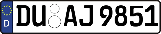 DU-AJ9851