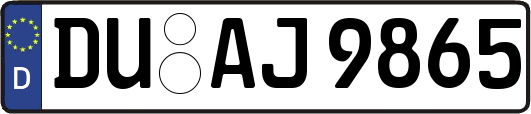 DU-AJ9865