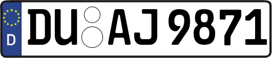 DU-AJ9871