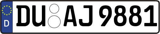 DU-AJ9881
