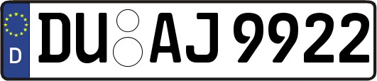 DU-AJ9922