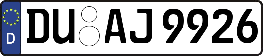 DU-AJ9926