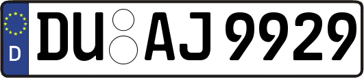 DU-AJ9929