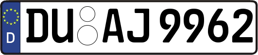 DU-AJ9962