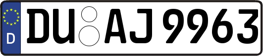 DU-AJ9963