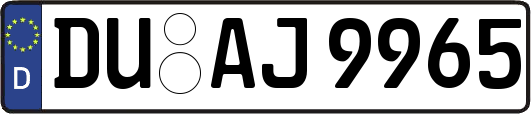 DU-AJ9965