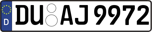 DU-AJ9972