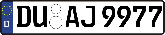 DU-AJ9977