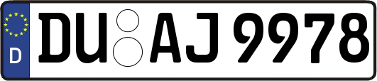 DU-AJ9978