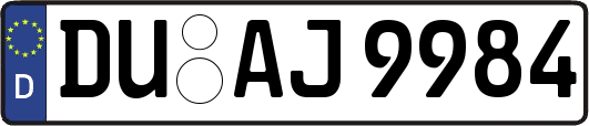 DU-AJ9984