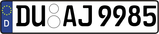 DU-AJ9985