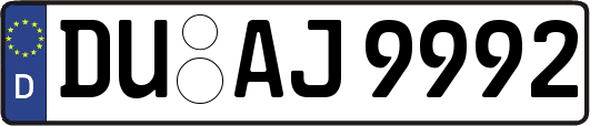 DU-AJ9992