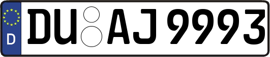 DU-AJ9993