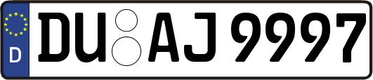 DU-AJ9997
