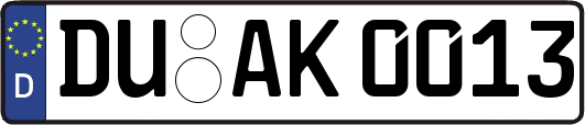 DU-AK0013