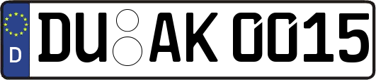 DU-AK0015