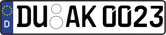 DU-AK0023