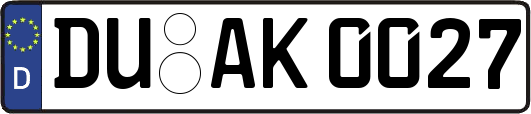 DU-AK0027