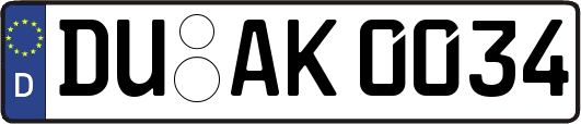 DU-AK0034