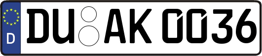 DU-AK0036