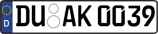 DU-AK0039
