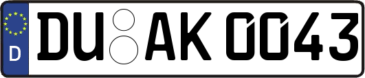 DU-AK0043