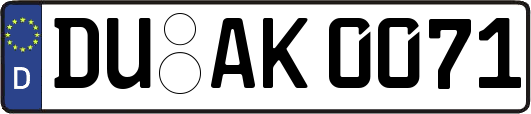 DU-AK0071
