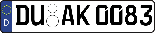 DU-AK0083