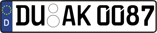 DU-AK0087