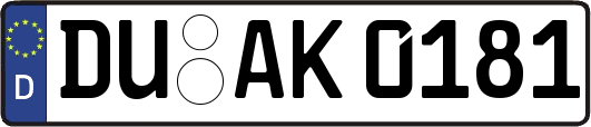 DU-AK0181