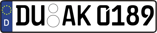 DU-AK0189