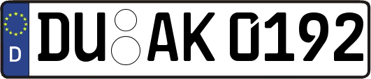 DU-AK0192