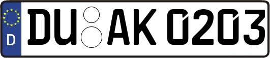 DU-AK0203