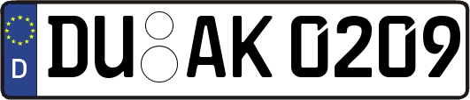 DU-AK0209