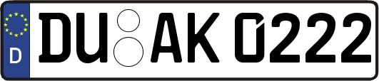 DU-AK0222