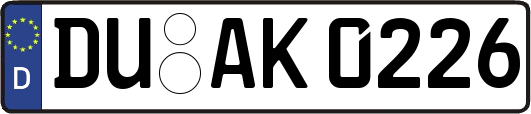 DU-AK0226