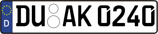 DU-AK0240